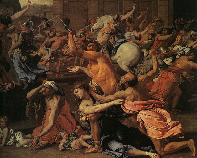 Nicolas Poussin The Rape of the Sabine Women